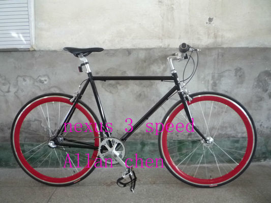 Aluminium 700C FIXED GEAR BICYCLE Leichtgewicht und langlebig