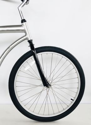 26 Zoll Aluminium 6061 Frame Coaster Bremse Einzelgeschwindigkeit Beach Cruiser Fahrrad für Erwachsene Männer