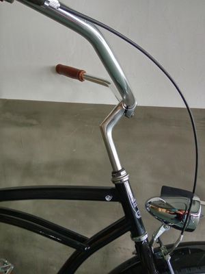 Einzelgeschwindigkeit 26 Zoll Männer Beach Cruiser Bike mit Hi-Ten Stahlrahmen und Aluminiumfelsen