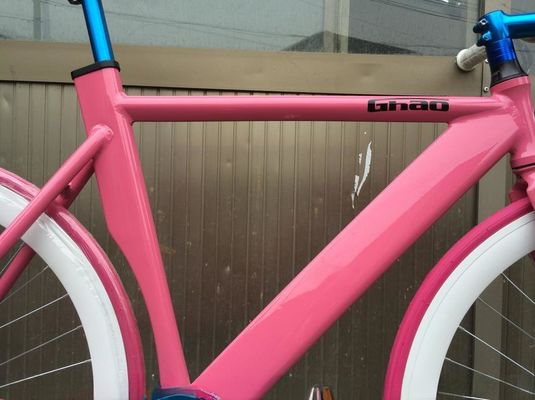 700C Fahrrad mit Festgetriebe mit Frontspannbremse Aluminiumrahmen und Einzelgeschwindigkeit
