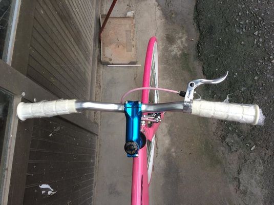 700C Fahrrad mit Festgetriebe mit Frontspannbremse Aluminiumrahmen und Einzelgeschwindigkeit