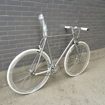 Versiegeltes Lager B.B Set und hochspannungsfähiger Stahlrahmen 700C Festgetriebe Fahrrad für Fixie Gear