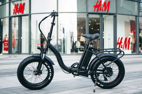 7 Geschwindigkeit 20 &quot; 48V 750W 14AH 20MPH Lithiumbatterie OEM UL2849 USA Markt Erwachsene Dame Frauen Elektro Klappsneeuwand Flachreifen