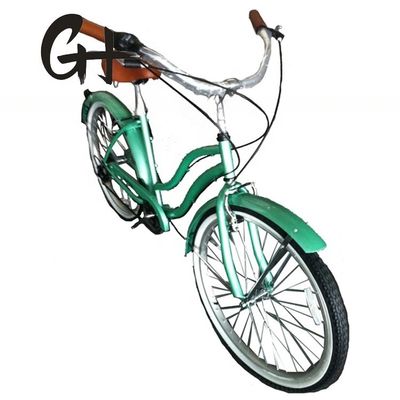 44T Kurbel 26*2,125&quot; Farbreifen OEM ODM Shimano 7 Geschwindigkeiten Lady Girl Beach Cruiser Bike
