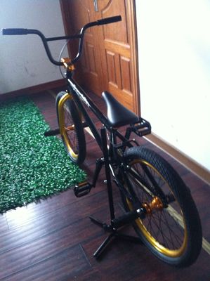Velo PU Sitz 20&quot;x2.25 Kenda Street OEM Gold Farbe BMX Fahrrad für Einzelschnellgetriebe