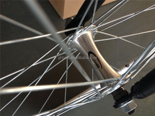 Normaler Pedal Fixie Bike 700c Einzelgeschwindigkeit Festgetriebe Fahrrad mit Doppel-V-Bremse