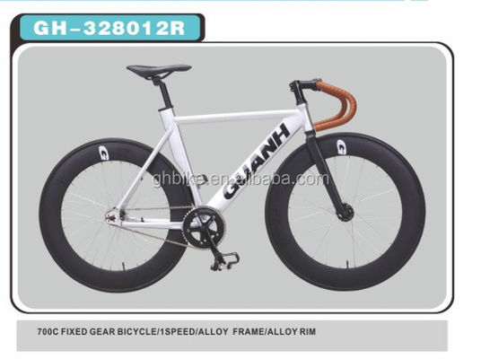 Customized 700C Aluminiumlegierung Festgetriebe Fahrrad mit 13kg Glanzgewicht und Pantone Farbe