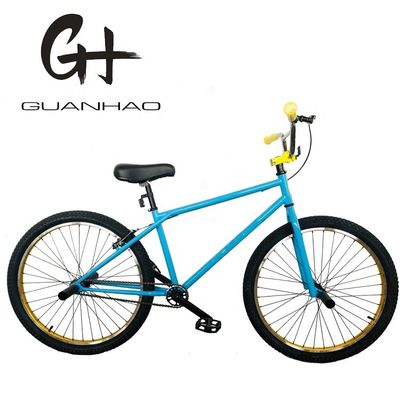 Benutzerdefiniertes Logo 26 Zoll BMX-Fahrrad mit Hi-Ten Stahlrahmen und 25T Kleinkettenring