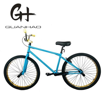 Benutzerdefiniertes Logo 26 Zoll BMX-Fahrrad mit Hi-Ten Stahlrahmen und 25T Kleinkettenring