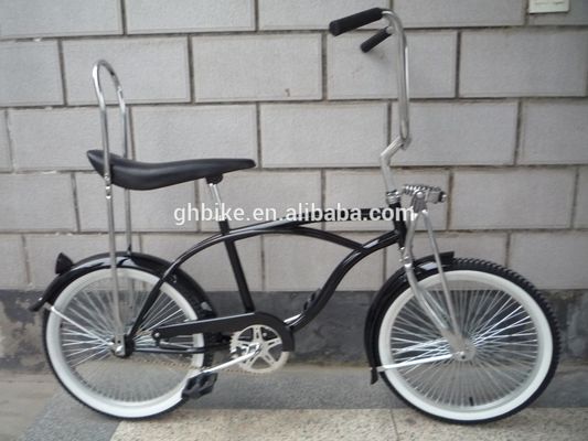 Hard Frame Schwarz Farbe Sportgüter Beach Cruiser Bike mit Aluminiumlegierung Felg Material