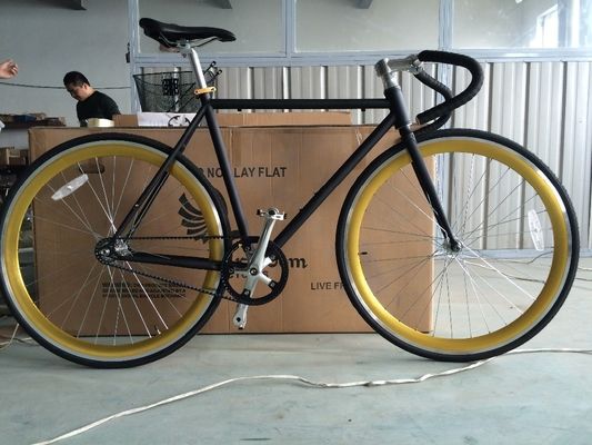 13 kg Bruttogewicht Gürtelantrieb Festgetriebe Fahrrad mit Hi-Ten Stahlrahmen und Stil Design