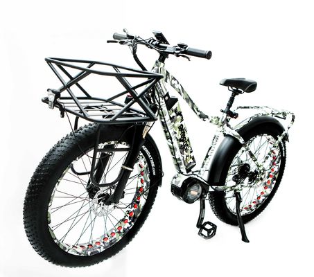 48V 17AH 1000W BaFang Central Motor Elektro Mountainbike mit 26&quot; Fett Schneedecken