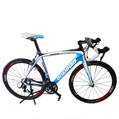 700C 18S Vollkohlenstofffaser-Rennfahrrad mit Halterrahmen-Design