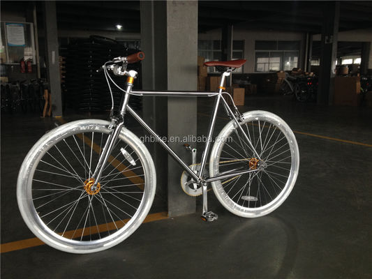 Wellgo Pedal Ausgestattet Vintage Fixie Fixed Gear Bike Eine nostalgische Fahrt für die moderne Zeit