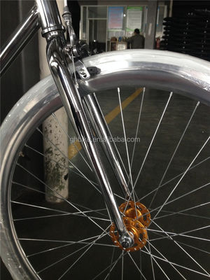 Wellgo Pedal Ausgestattet Vintage Fixie Fixed Gear Bike Eine nostalgische Fahrt für die moderne Zeit