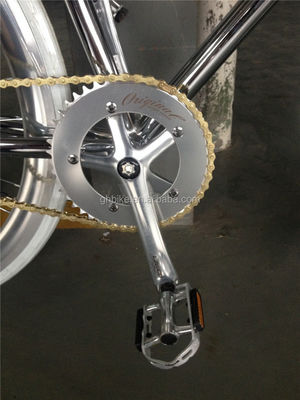 Wellgo Pedal Ausgestattet Vintage Fixie Fixed Gear Bike Eine nostalgische Fahrt für die moderne Zeit