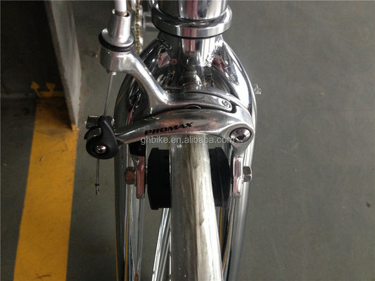 Wellgo Pedal Ausgestattet Vintage Fixie Fixed Gear Bike Eine nostalgische Fahrt für die moderne Zeit