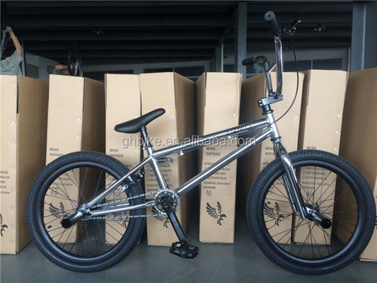 Material aus Stahlgabeln und 20&quot; Radgröße BMX Fahrrad mit Chrom Stahlrahmen
