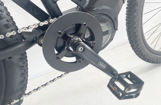 26*4&quot; Reifenbreite 48V 1000W 17AH BAFANG Mittelmotor Elektrisch Vollfederung Mountainbike