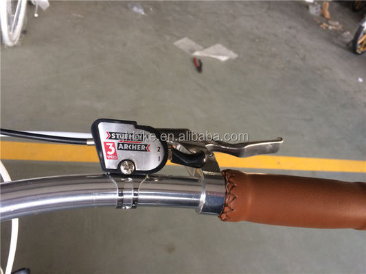 Lady Road Bike Inner 3 Speed Chromrahmen Stadtrad mit Stahlgabelmaterial 11KGS