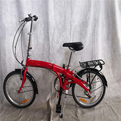 20 Zoll Unisex Hybrid Klapprad mit 7 Zahnrädern und Aluminium V Bremsschiff Quando