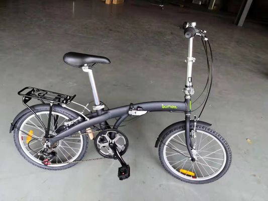 20 Zoll Unisex Hybrid Klapprad mit 7 Zahnrädern und Aluminium V Bremsschiff Quando