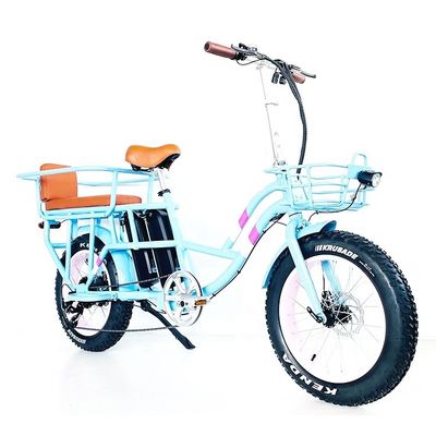 20&quot; 48V 1000W Doppelbatterien 34AH Lithiumbatterien 50KM/H Hinterhub Motor Schnee Elektrofahrrad