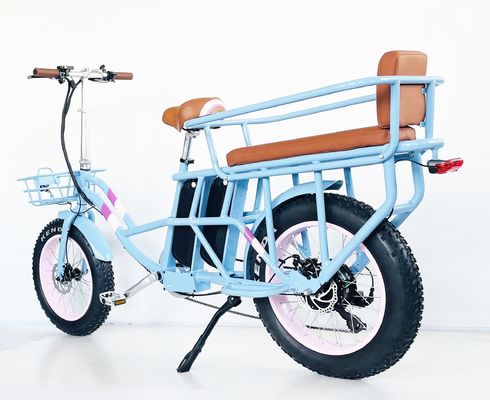 20&quot; 48V 1000W Doppelbatterien 34AH Lithiumbatterien 50KM/H Hinterhub Motor Schnee Elektrofahrrad