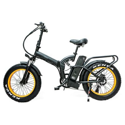 52V 20&quot; 1000W 14AH Lithiumbatterie 50KM/h 4.0 Big Fat Snow Tire OEM Customized Adult Folding Electric Full Suspension Bike