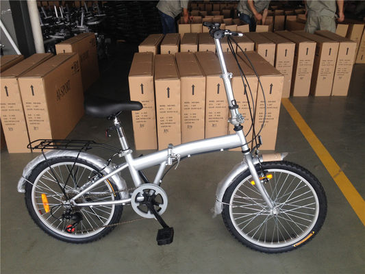 Normaler Pedal 2024 Erwachsener 7-Gang 20-Zoll-Faltfahrrad Fahrrad mit Stahlkurbel von OEM