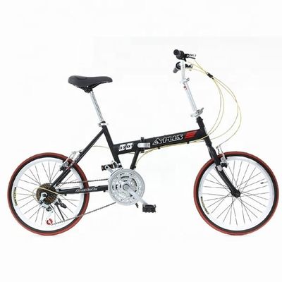 Doppel-V-Bremse 20&quot; Hi-Ten Stahlrahmen Klapprad Chinesisch mit Shimano 7 Geschwindigkeiten