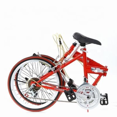 Doppel-V-Bremse 20&quot; Hi-Ten Stahlrahmen Klapprad Chinesisch mit Shimano 7 Geschwindigkeiten