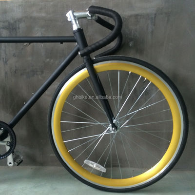 Alloy Pedal 2016 High End Männer Style 700C Single Speed Belt Drive Road Bike/Fixie Bike in jeder Farbe