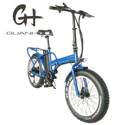 20&quot; elektrisches Klappfahrrad mit 48V 500W Motor 14AH Lithiumbatterie und 40KM/h Höchstgeschwindigkeit