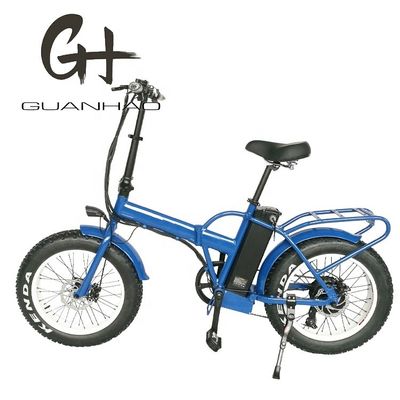 20&quot; elektrisches Klappfahrrad mit 48V 500W Motor 14AH Lithiumbatterie und 40KM/h Höchstgeschwindigkeit