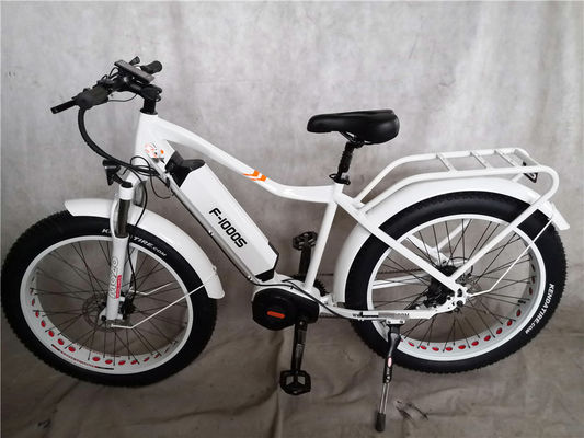 1000W 8 fun bafang mittelantriebene Motorfederung Fettreifen 26*4,0 &quot;Erwachsener mtb Mountain ebike
