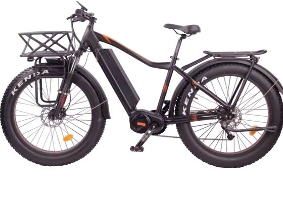 1000W 8 fun bafang mittelantriebene Motorfederung Fettreifen 26*4,0 &quot;Erwachsener mtb Mountain ebike