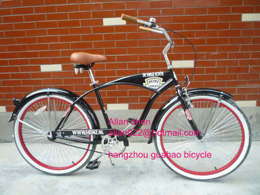 Popular Girls Beach Cruiser Bike mit Stahlrahmen und Shimano Nexus 3 Speed Gear