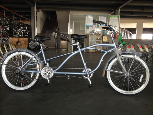 OEM 26 Zoll Tandem Beach Cruiser Bike für Erwachsene mit 1,8 m Länge und 300 kg Tragfähigkeit