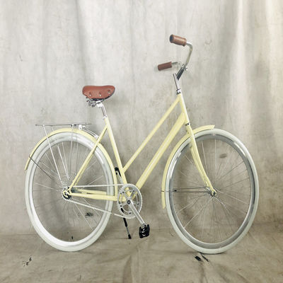 Einfaches Fahrrad Klassiker City Cruiser Fahrrad Frauen Schritt durch Lady Bikes 1,8m lang