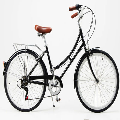 Einfaches Fahrrad Klassiker City Cruiser Fahrrad Frauen Schritt durch Lady Bikes 1,8m lang
