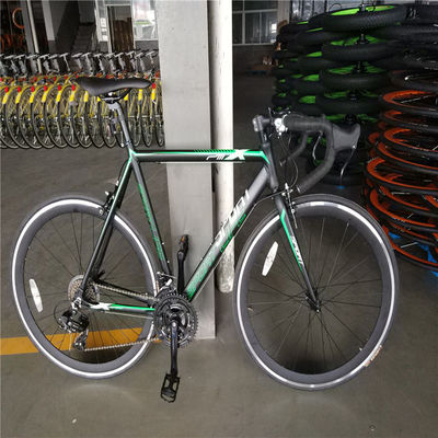 21 Geschwindigkeits-Aluminiumrahmen-Kreuzfahrer Erwachsene Straßen Fahrrad für Männer mit V-Bremse vorne und hinten