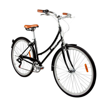 Stilvolles 7-Geschwindigkeits-Classic City Bike für Frauen mit Aluminiumfelsen und Kenda-Reifen