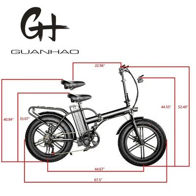 Hochgeschwindigkeitsrad 20&quot; 750W Elektrofahrrad mit 4.0 Big Snow Reifen und MagWheel BaFang Motor