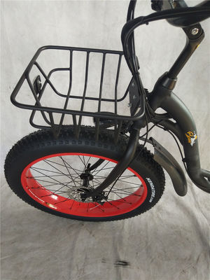 48V Spannung Erwachsene Hybrid-Elektro-Fettreifen-Fahrrad 2024 Step Thru Modell 31 60 km Reichweite