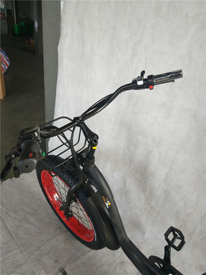48V Spannung Erwachsene Hybrid-Elektro-Fettreifen-Fahrrad 2024 Step Thru Modell 31 60 km Reichweite