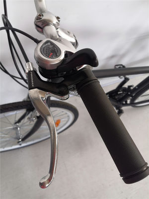 Promax Crank 1,8 m Aluminiumrahmen 21S Komfort Fitness Hybrid Fahrrad für Erwachsene