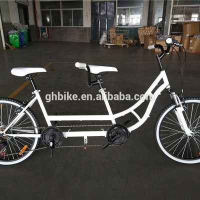 Aluminiumlegierung 21-Geschwindigkeits-Doppelsitz-Tandem-Fahrrad für 23kg-Fahrer