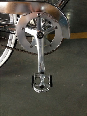 Anpassen Vintage Lady Fahrrad Retro Frauen Fahrrad Chrome Fahrräder mit 3 Geschwindigkeitsgetrieben