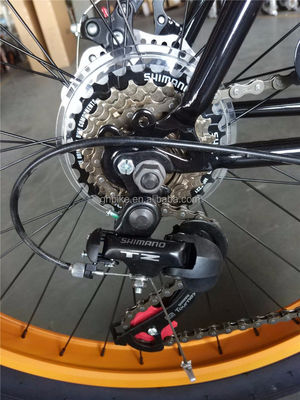 26 Zoll 3,0-Reifen Fettreifen Männer Beach Cruiser Bike mit Shimano 7 Gang und Scheibenbremse